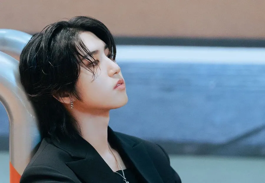 Recent activity shot of HAN (Stray Kids)