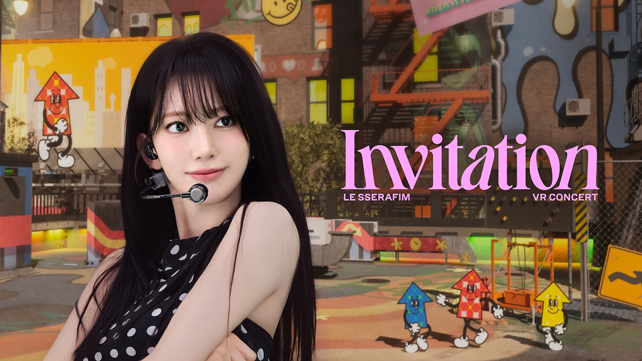 Recent activity shot of LE SSERAFIM