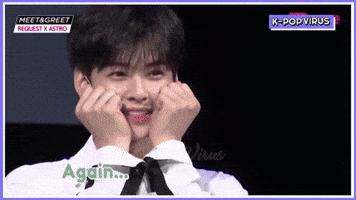 Recent activity shot of Eunwoo (ASTRO)