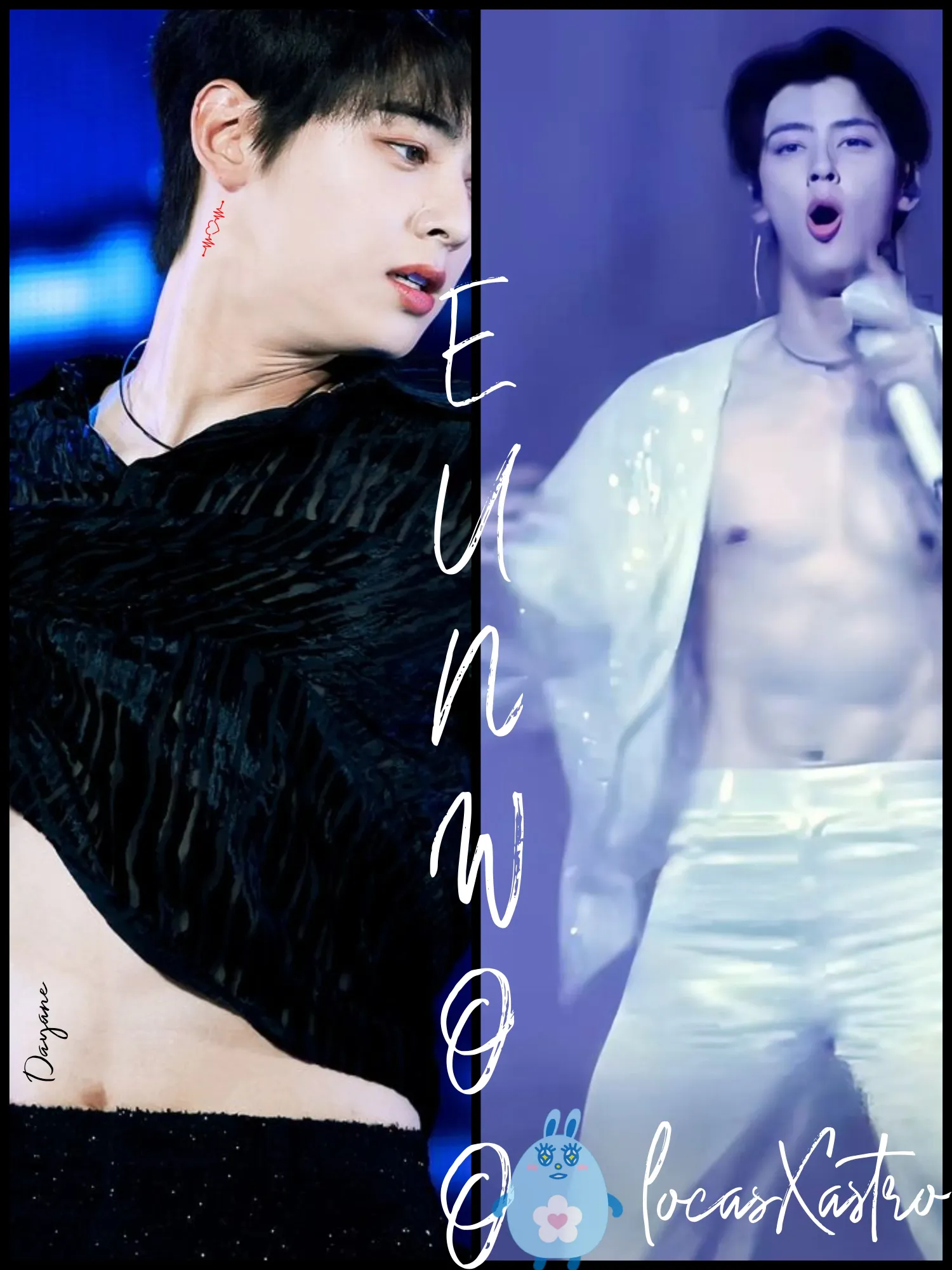 A moment captured by Eunwoo (ASTRO)'s fan