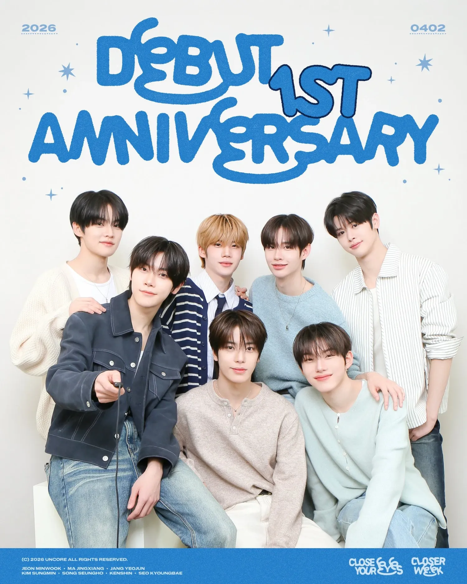 Recent activity shot of Jeon Minwook (CLOSE YOUR EYES)