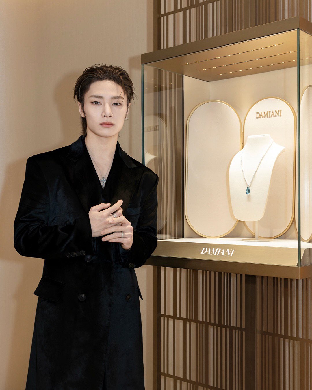 A moment captured by I.N (Stray Kids)'s fan