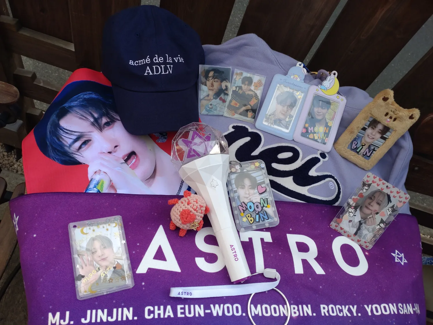 Recent activity shot of Moonbin (ASTRO)