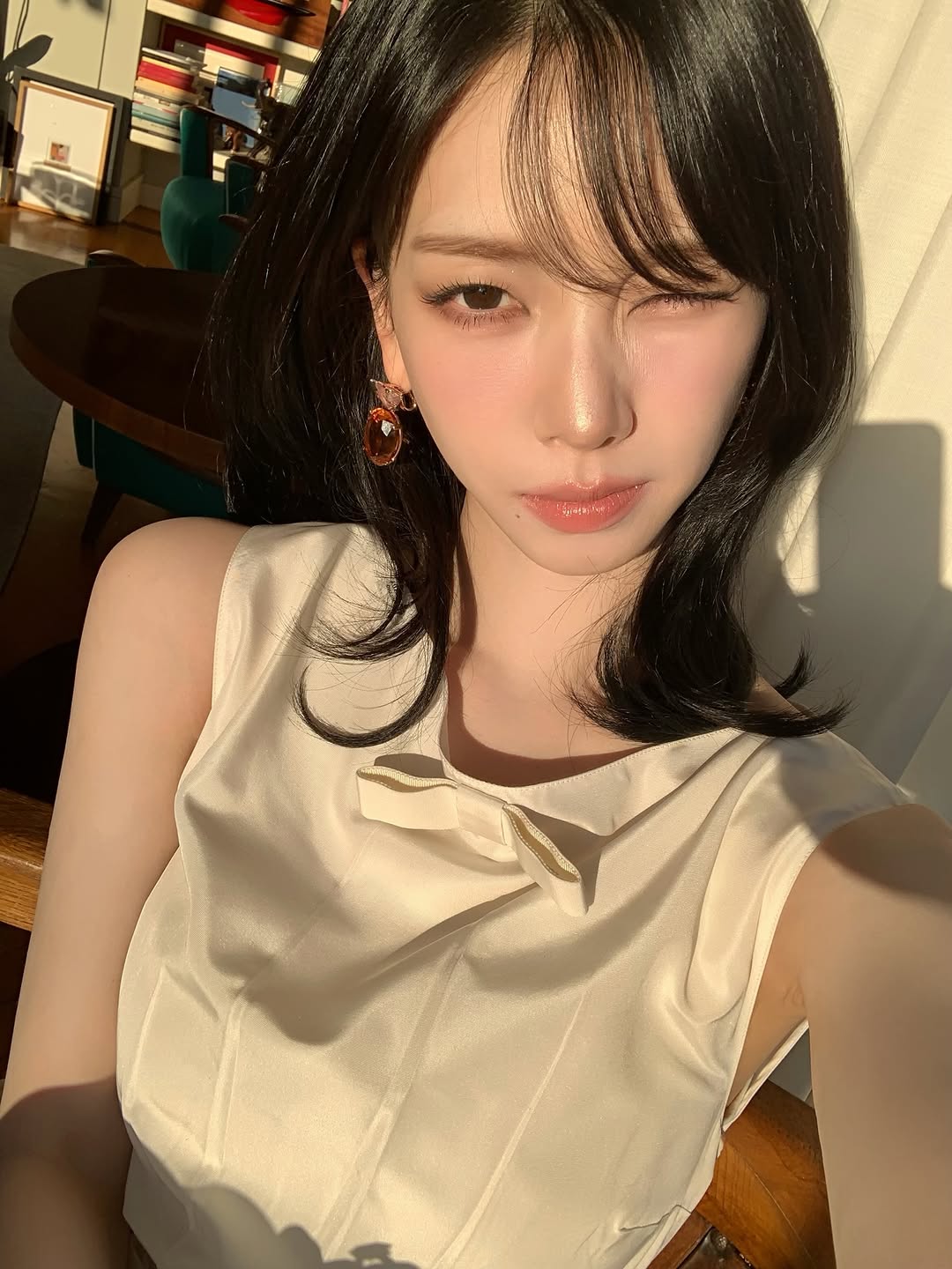 A moment captured by Karina (aespa)'s fan