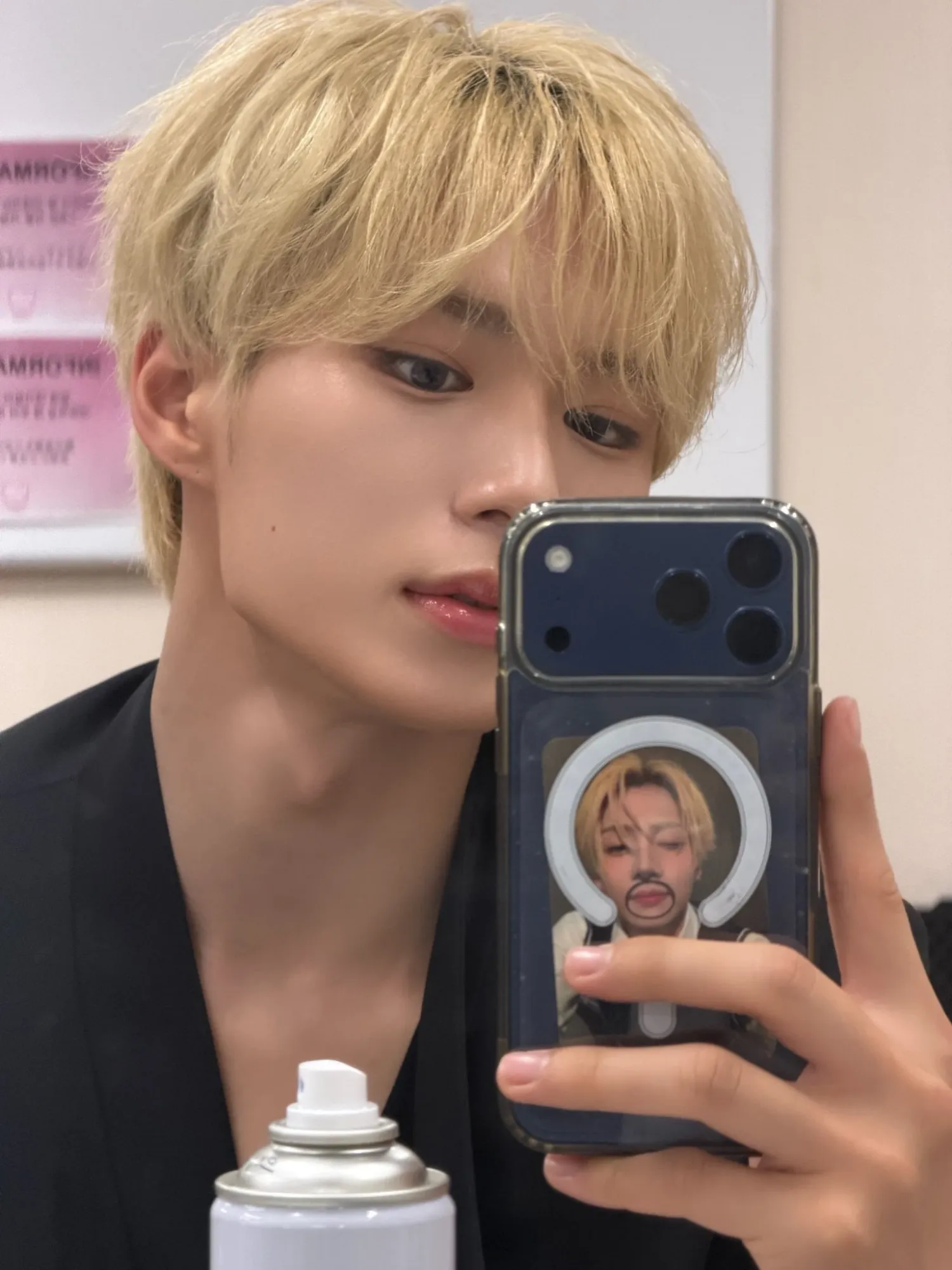 A moment captured by Kim Junseo (ALPHA DRIVE ONE)'s fan