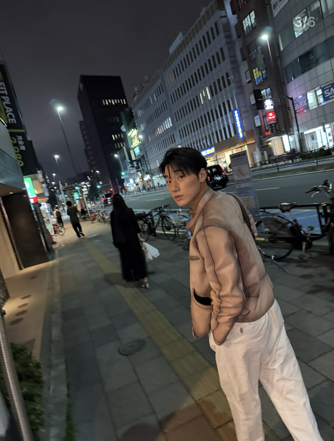 A moment captured by San (ATEEZ)'s fan