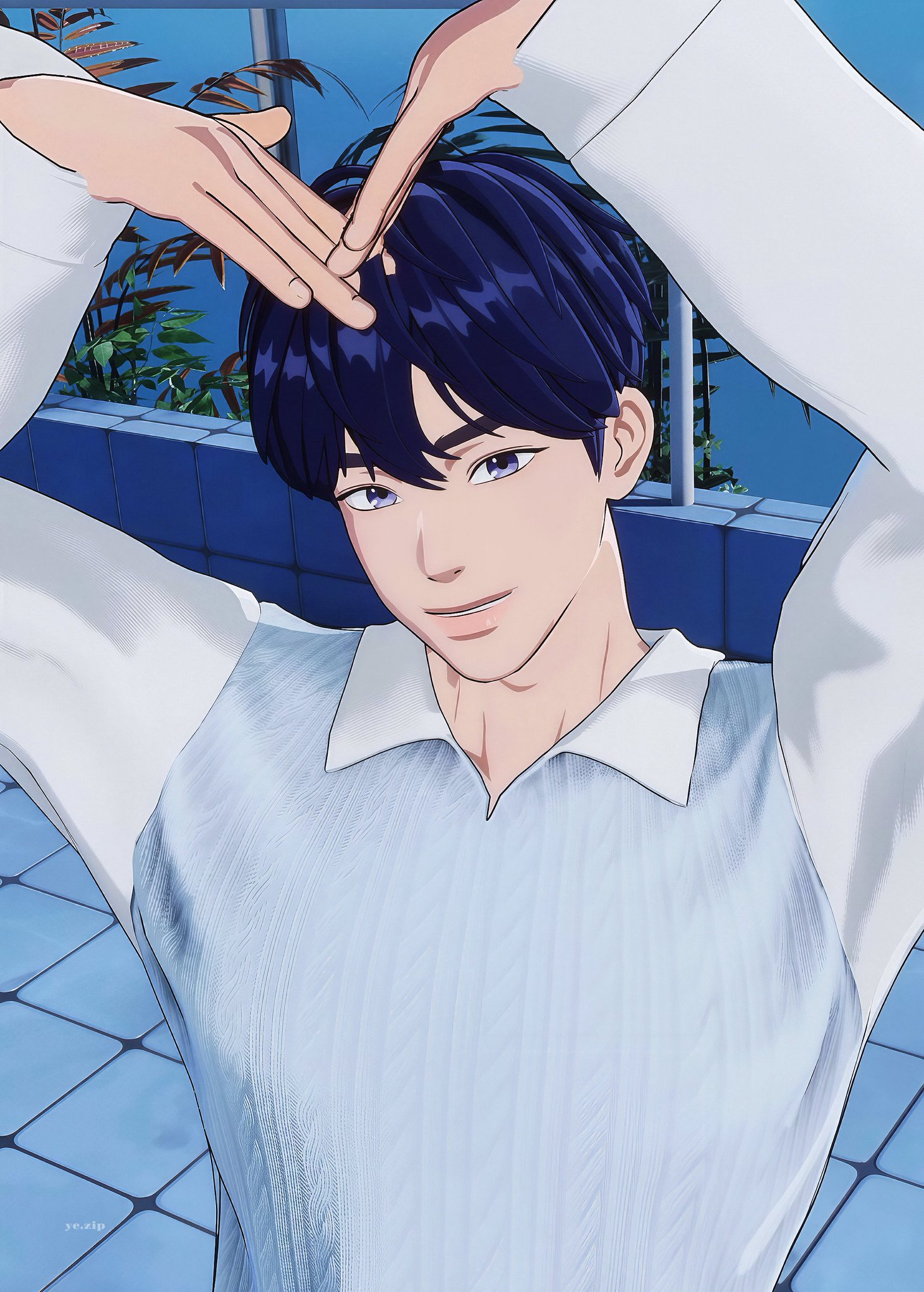 Recent activity shot of Yejun (PLAVE)