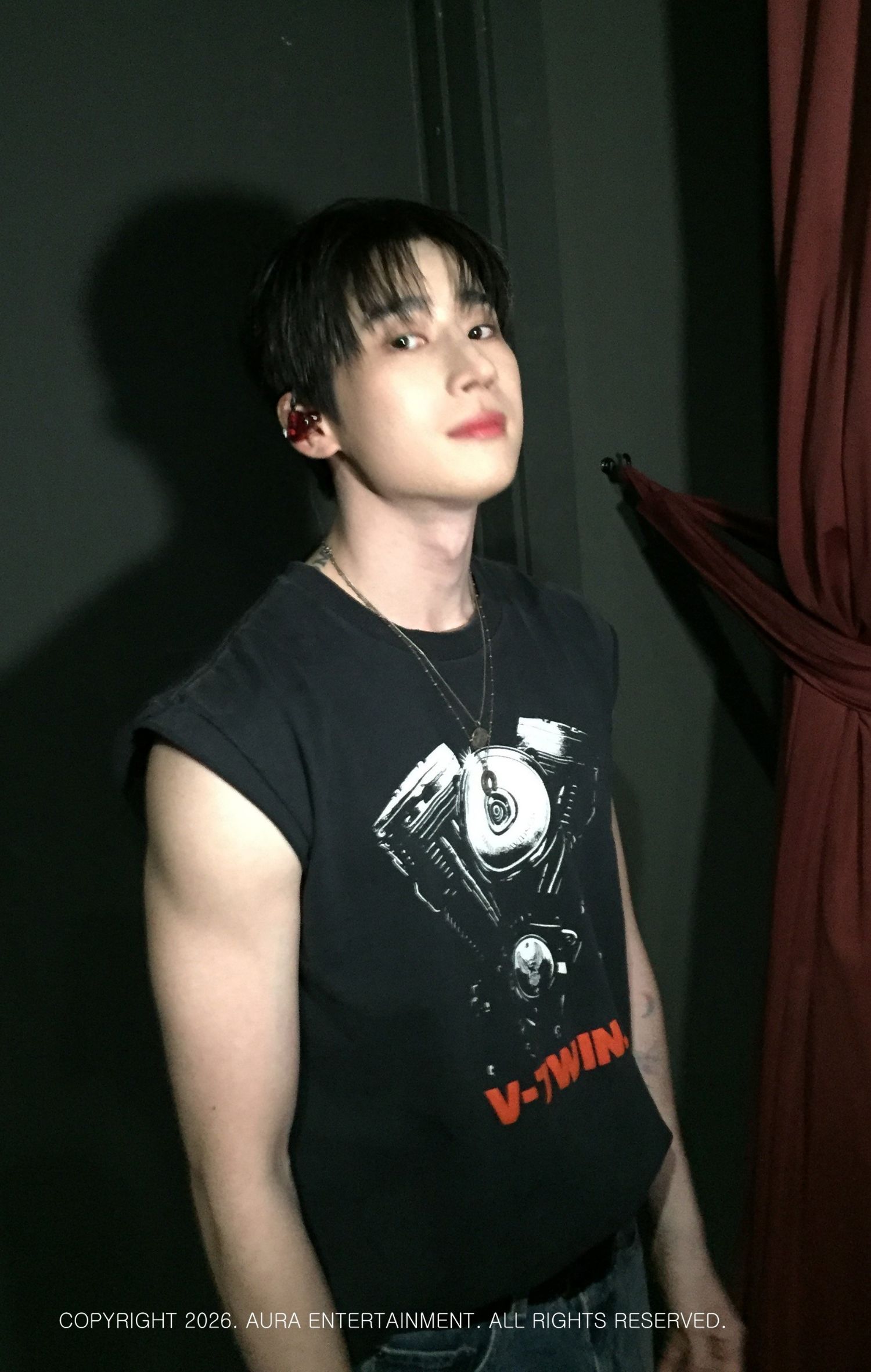 Behind-the-scenes cut of Han Seungwoo