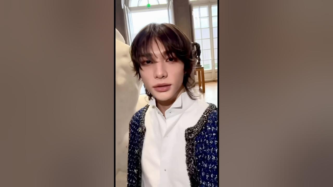 Behind-the-scenes cut of Hyunjin (Stray Kids)