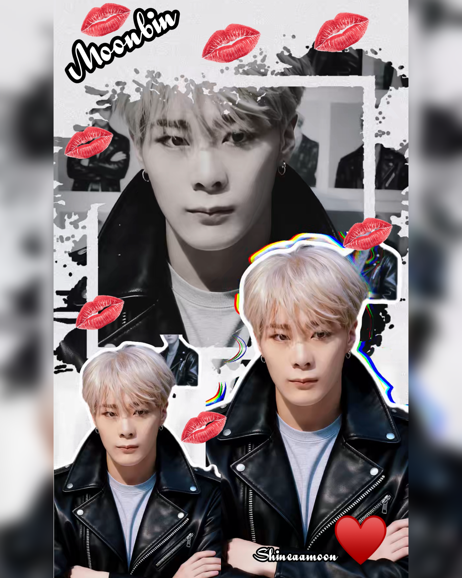 A moment captured by Moonbin (ASTRO)'s fan