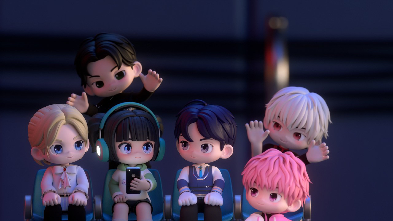 Behind-the-scenes cut of Bamby (PLAVE)