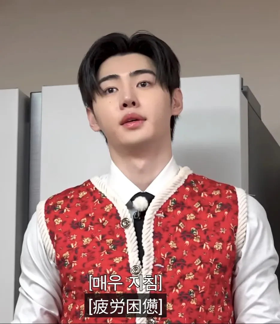 ソンフン (ENHYPEN)の舞台裏ショット