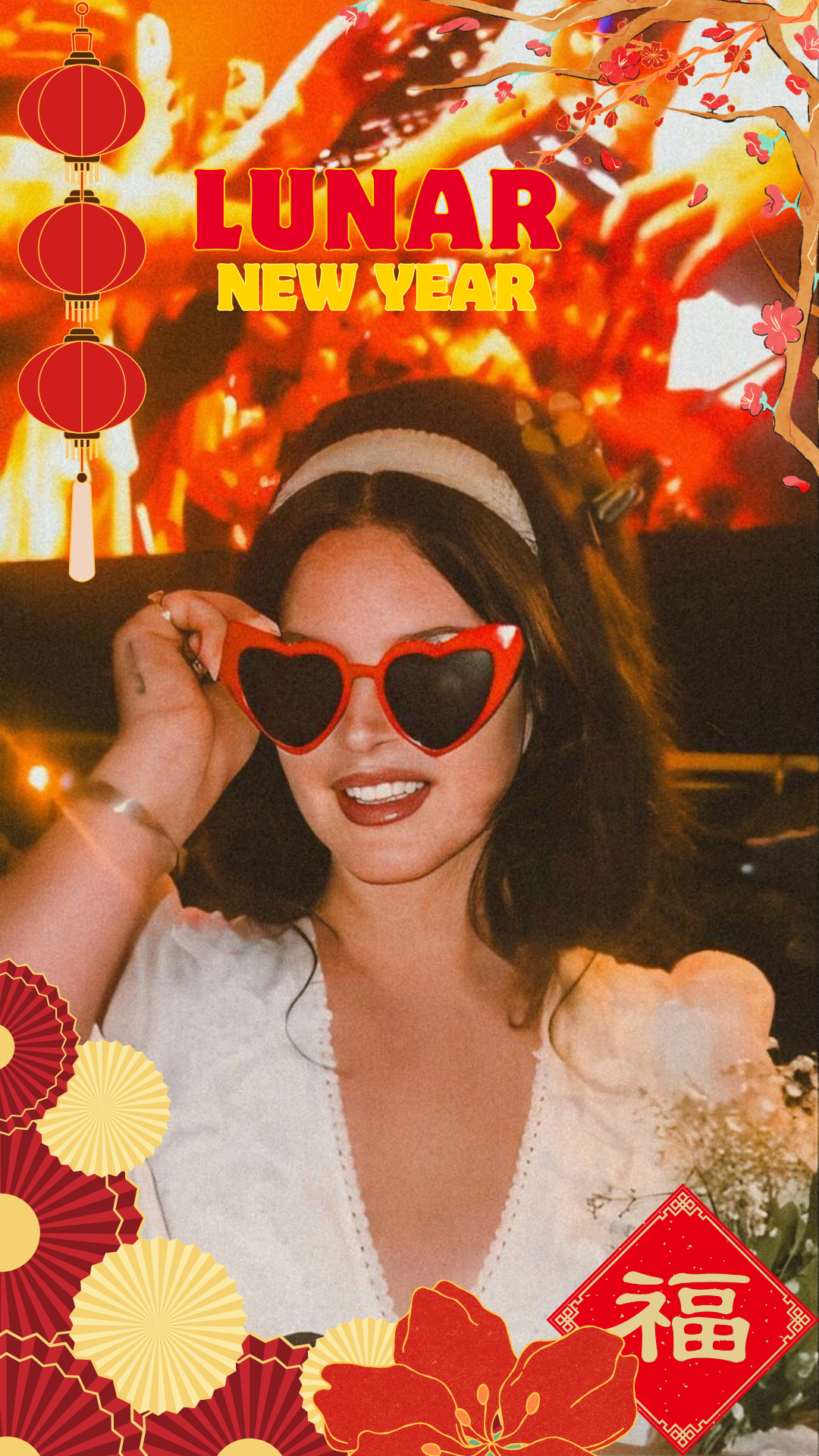 A moment captured by Lana del Rey's fan