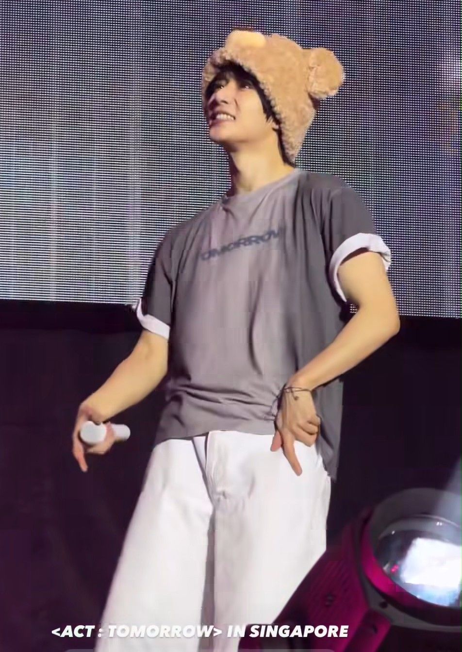 Recent activity shot of Beomgyu (TOMORROW X TOGETHER)