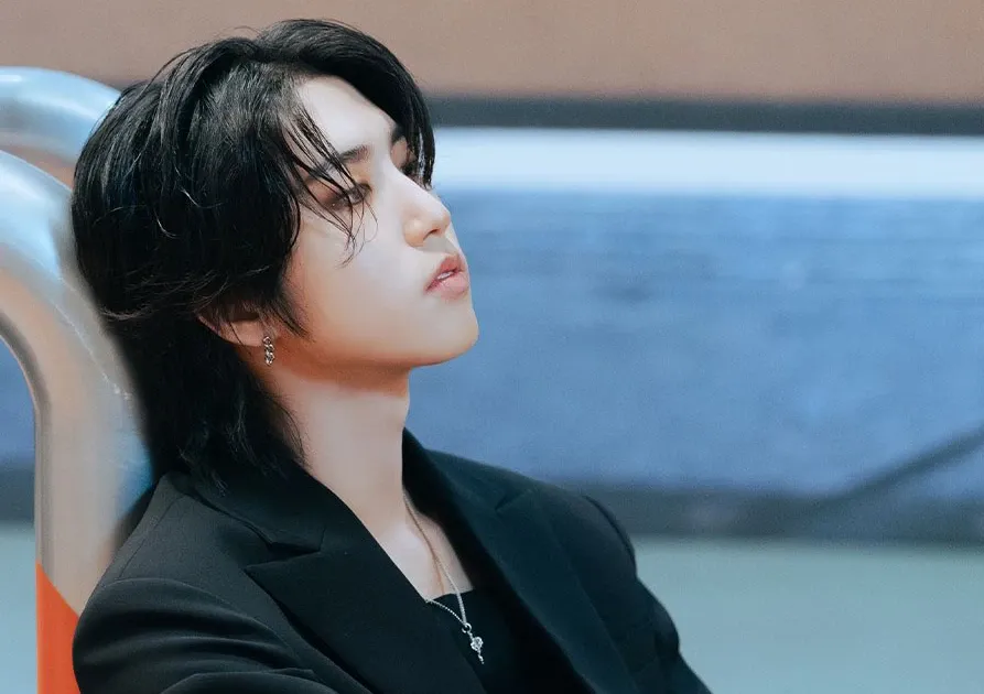 A moment captured by HAN (Stray Kids)'s fan