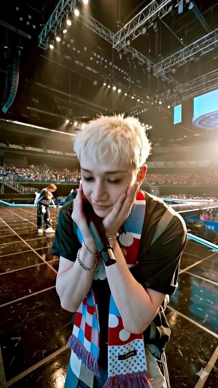 Behind-the-scenes cut of Bang Chan (Stray Kids)