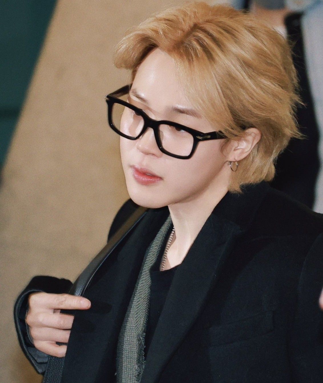 A moment captured by Jimin (BTS)'s fan