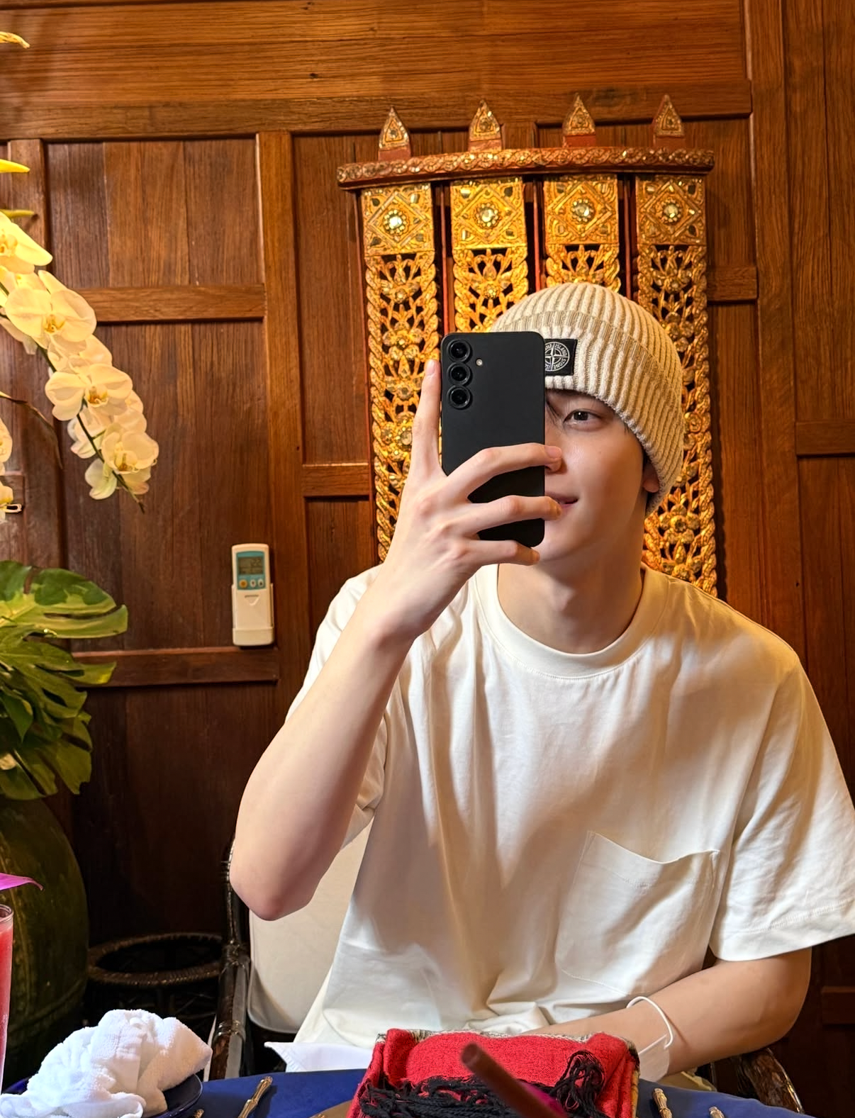 A moment captured by Soobin (TOMORROW X TOGETHER)'s fan