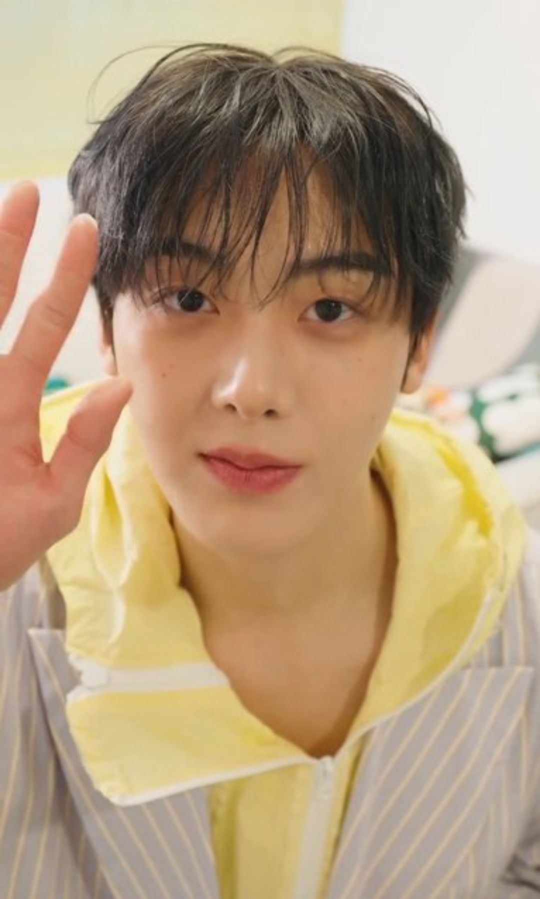 A moment captured by Sanha (ASTRO)'s fan