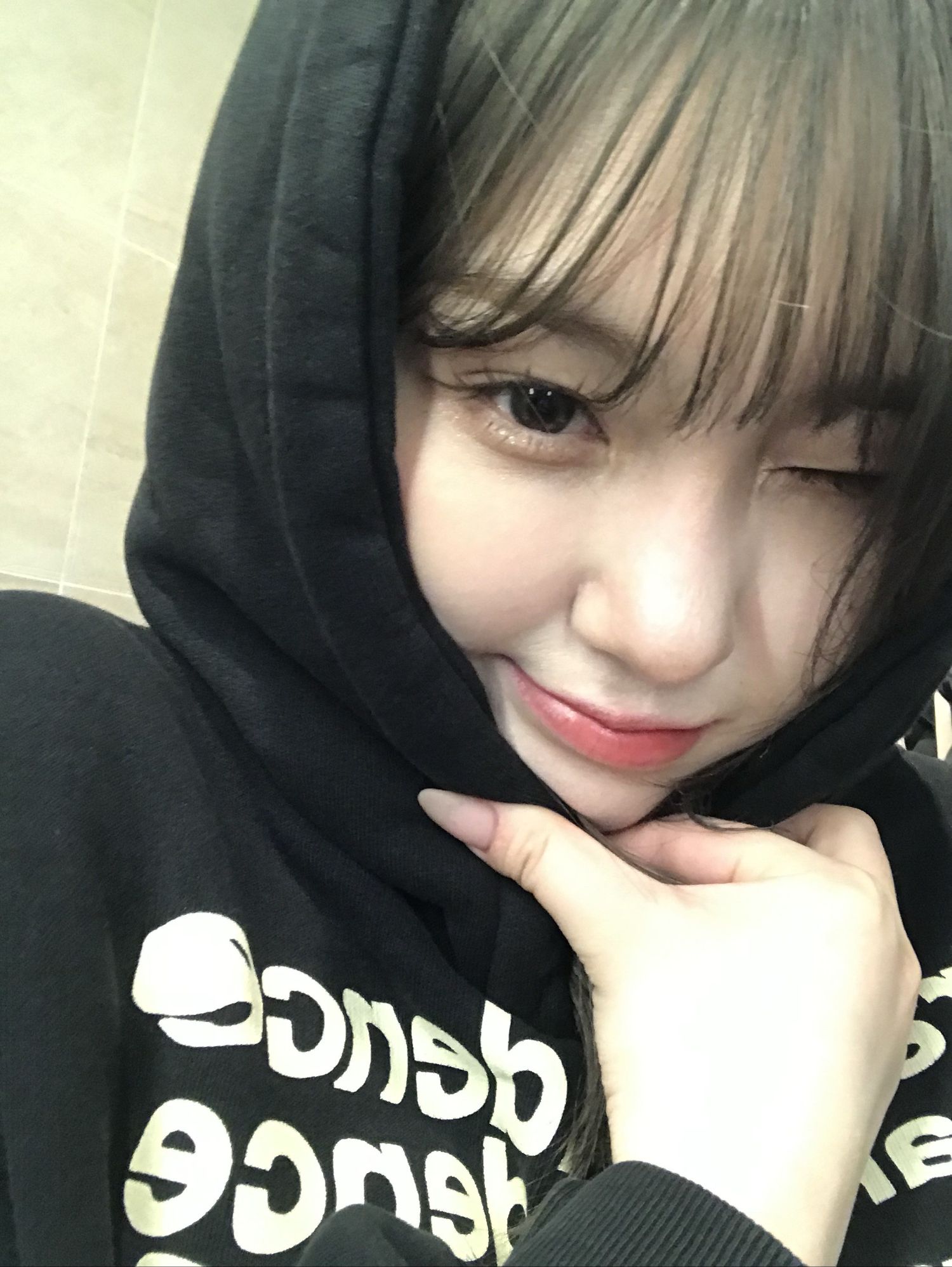 A moment captured by Kim Chaehyun (Kep1er)'s fan