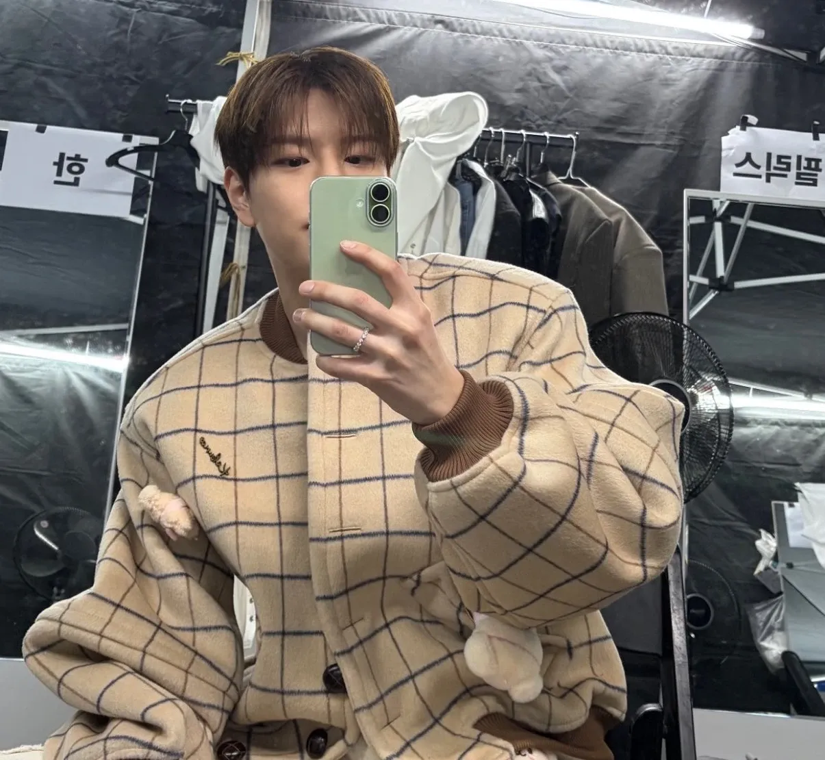 Behind-the-scenes cut of Seungmin (Stray Kids)