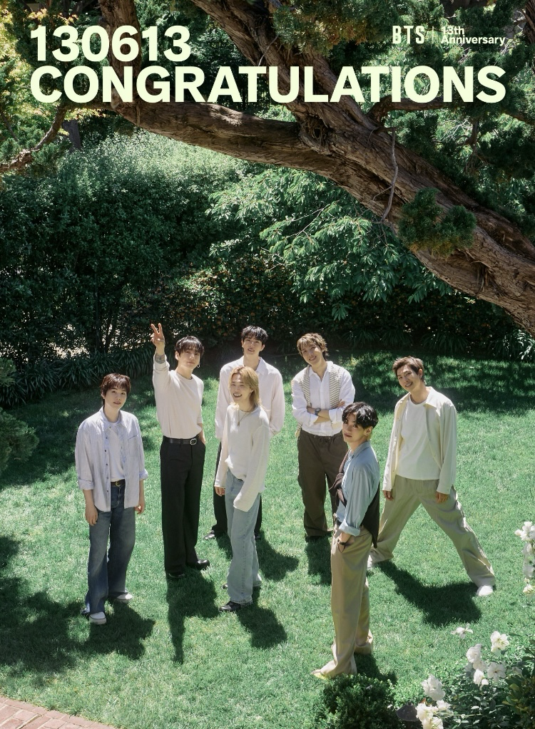A moment captured by BTS's fan