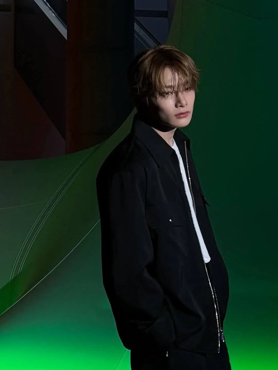 A moment captured by I.N (Stray Kids)'s fan