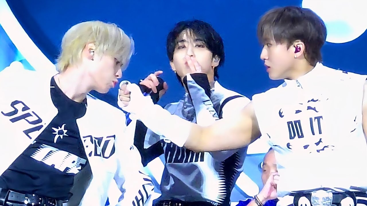 A moment captured by Changbin (Stray Kids)'s fan