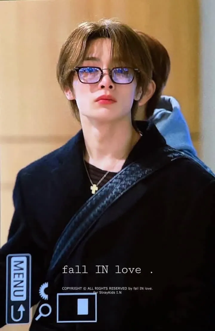 A moment captured by I.N (Stray Kids)'s fan