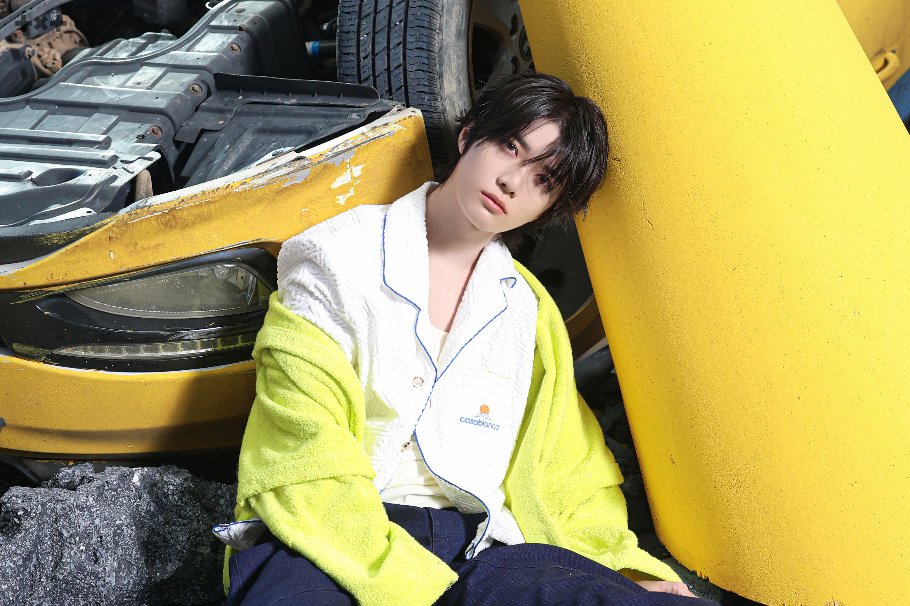 A moment captured by Beomgyu (TOMORROW X TOGETHER)'s fan