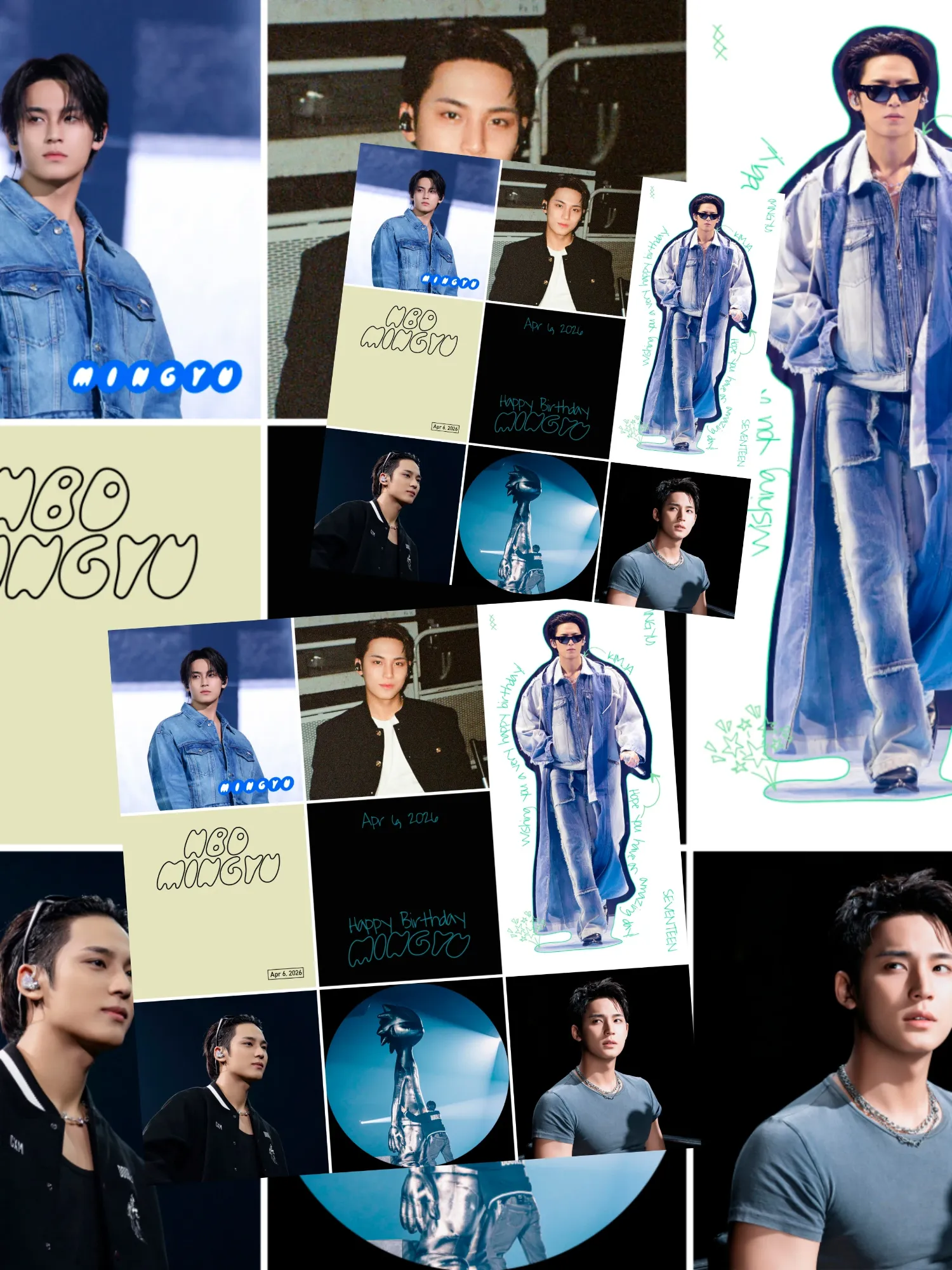 A moment captured by Mingyu (SEVENTEEN)'s fan