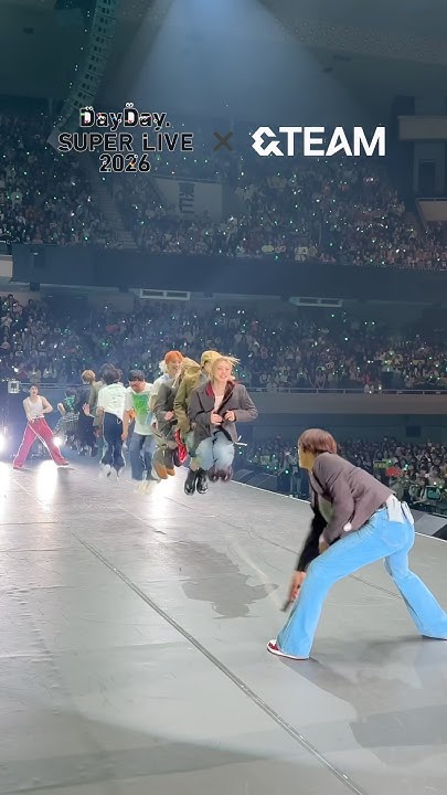 A moment captured by K (&TEAM)'s fan
