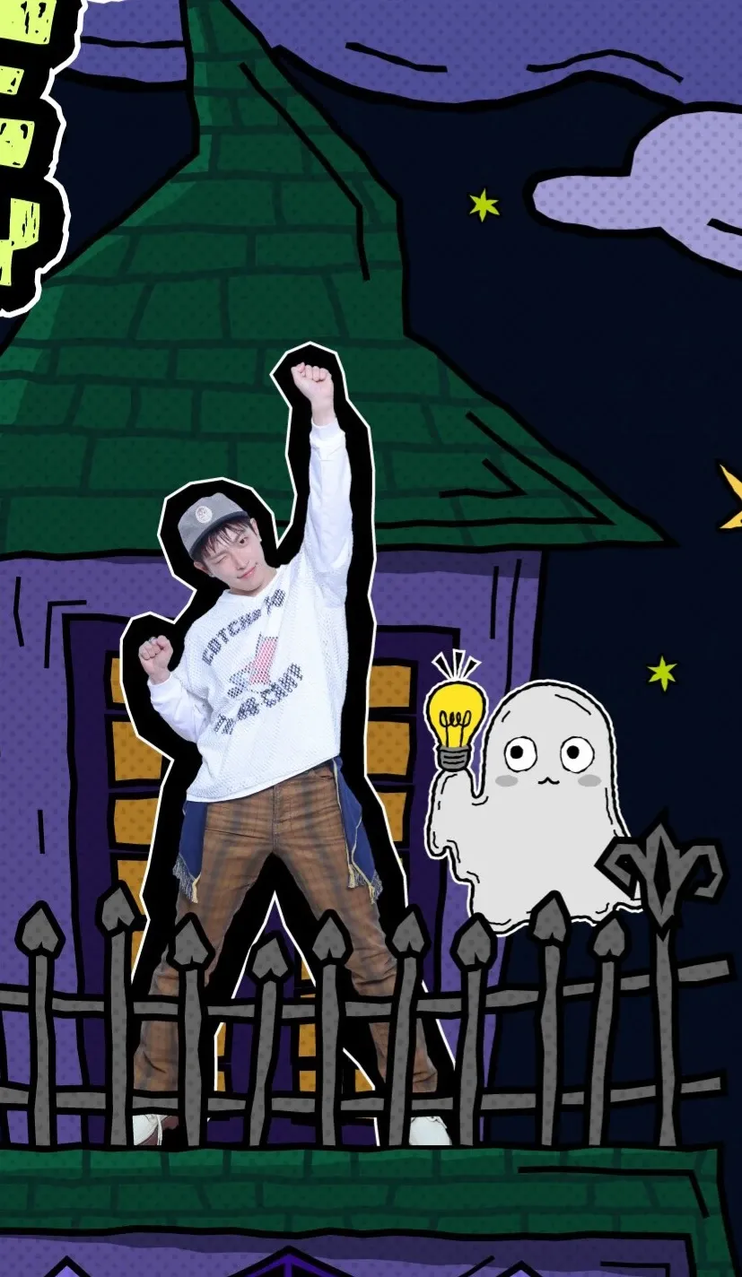 A moment captured by Hongjoong (ATEEZ)'s fan