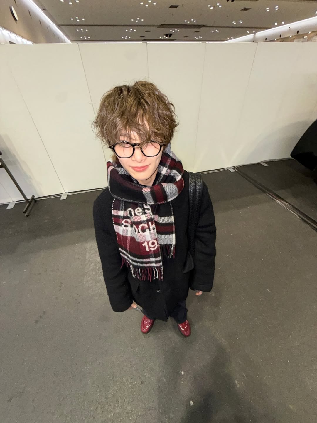 A moment captured by I.N (Stray Kids)'s fan