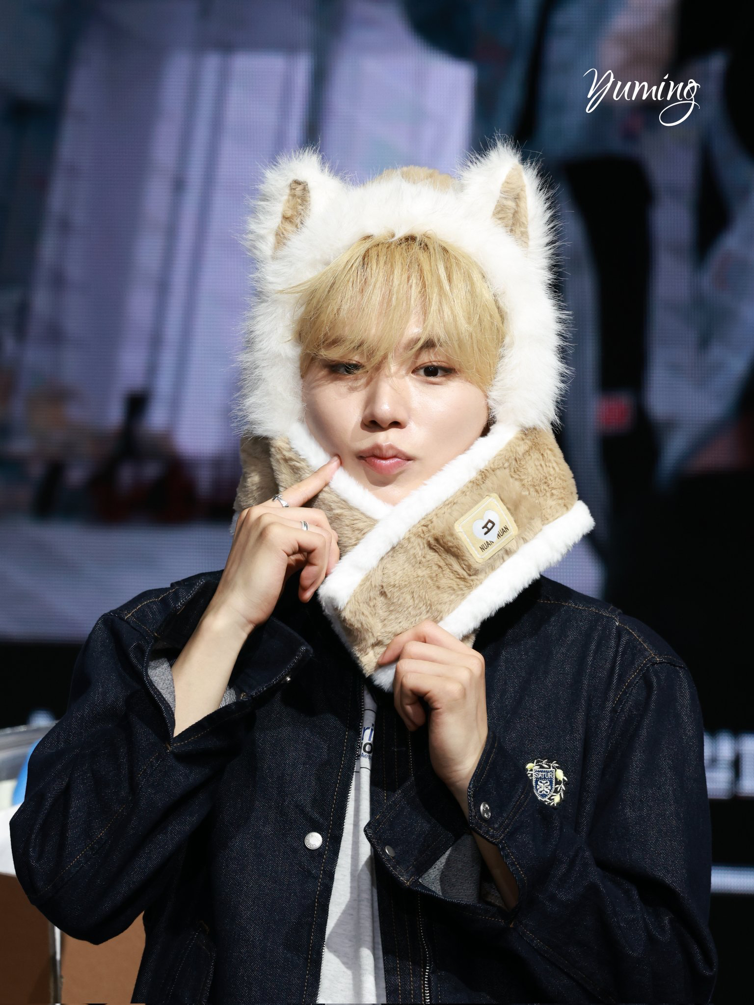 Behind-the-scenes cut of Kim Junseo (ALPHA DRIVE ONE)