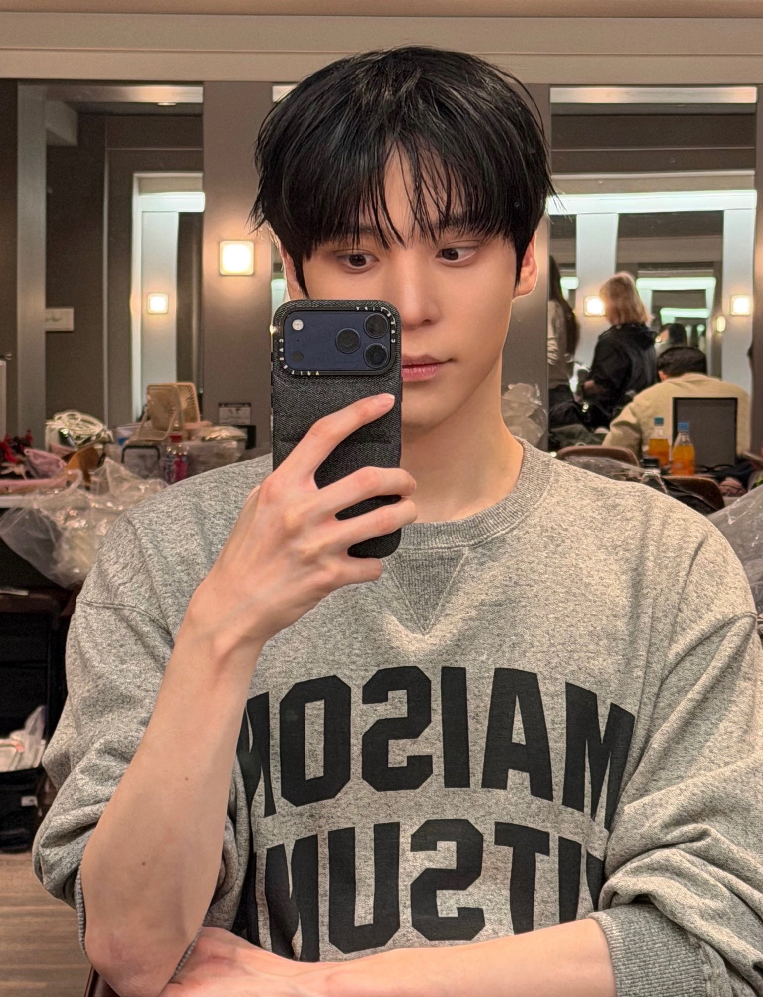 Behind-the-scenes cut of Yunho (ATEEZ)
