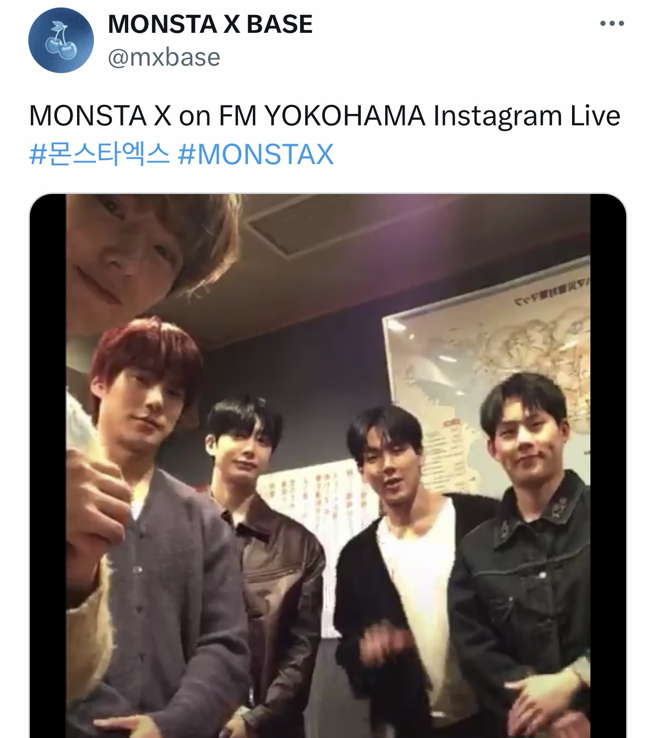 Behind-the-scenes cut of Shownu (MONSTA X)