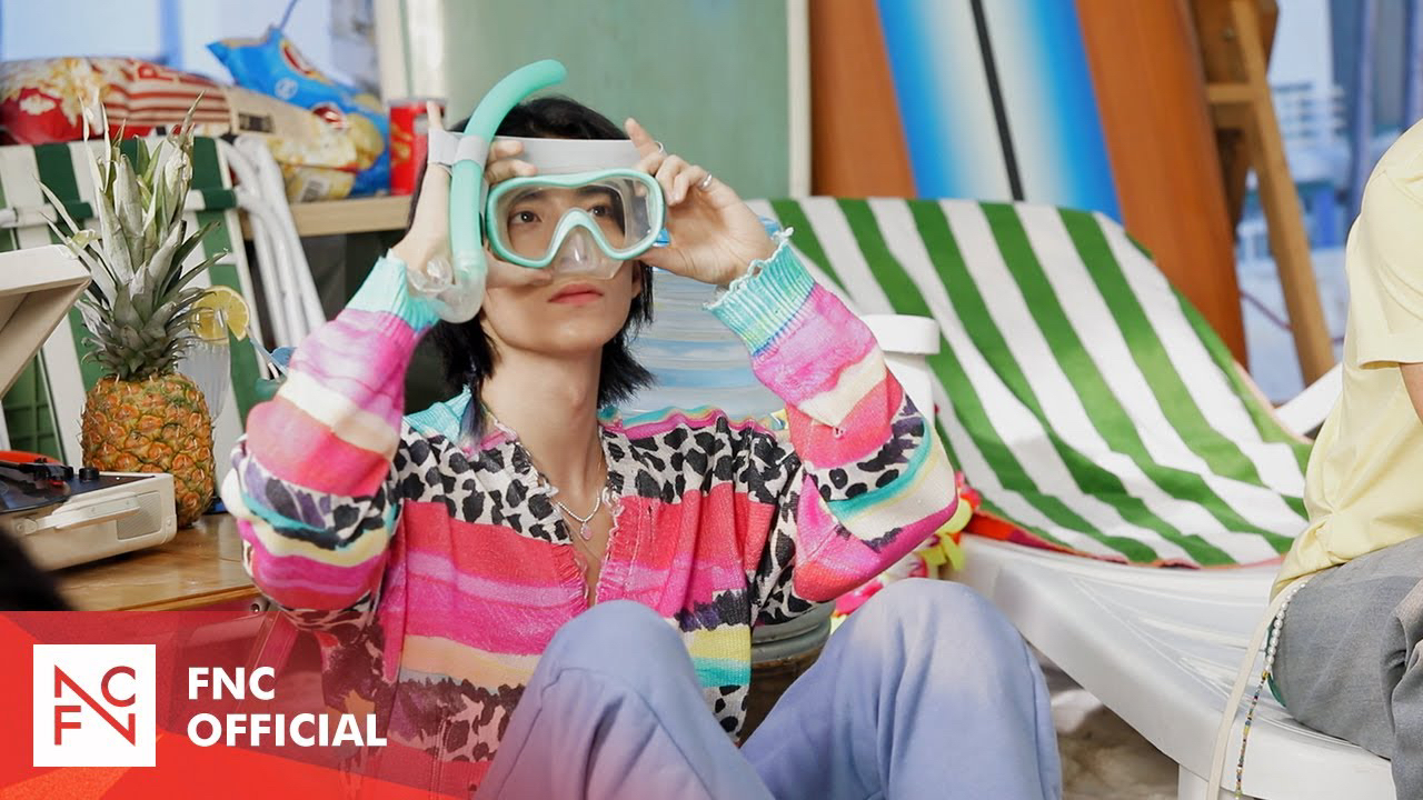 Behind-the-scenes cut of Hwiyoung (SF9)