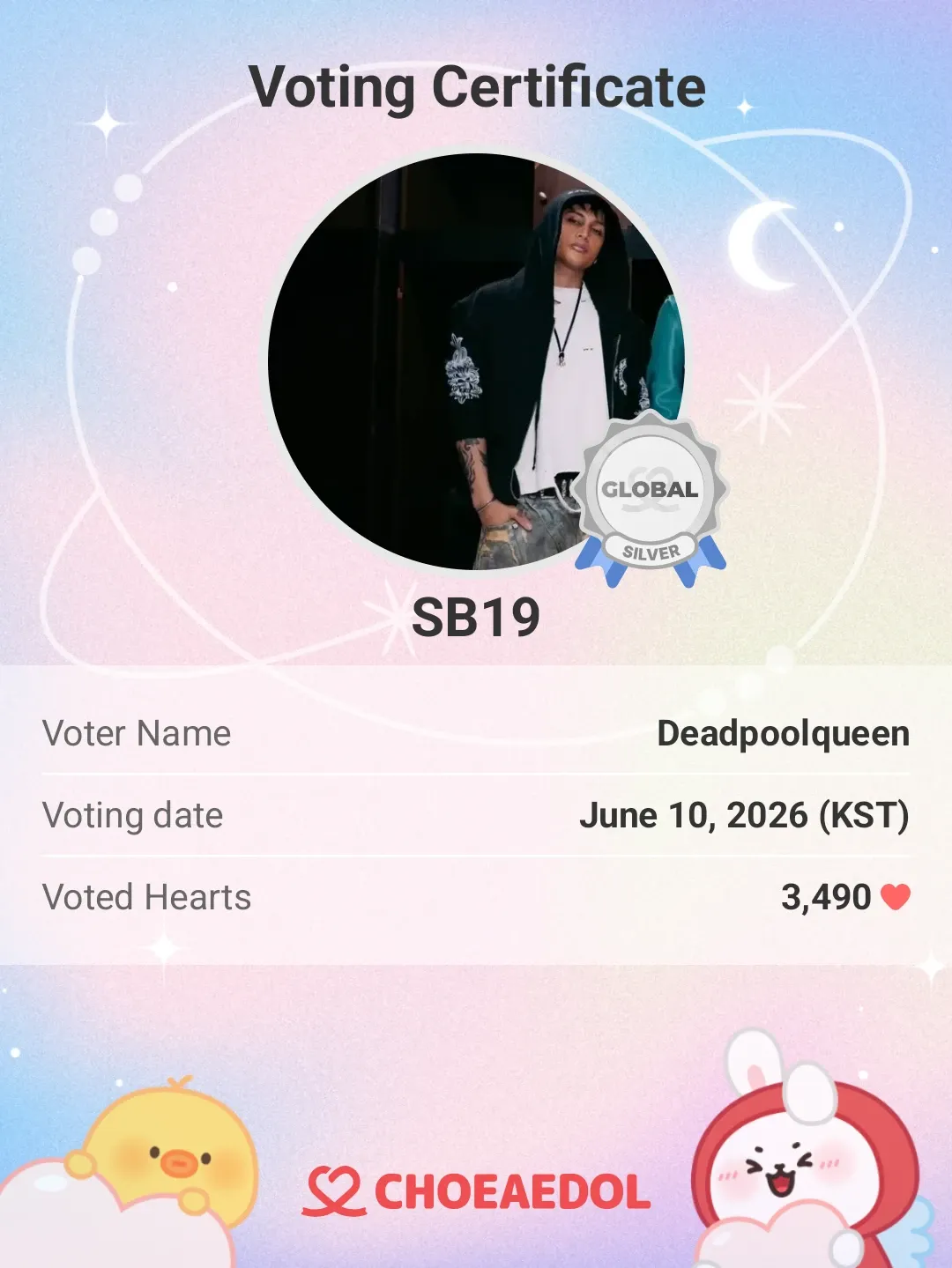 A moment captured by SB19's fan