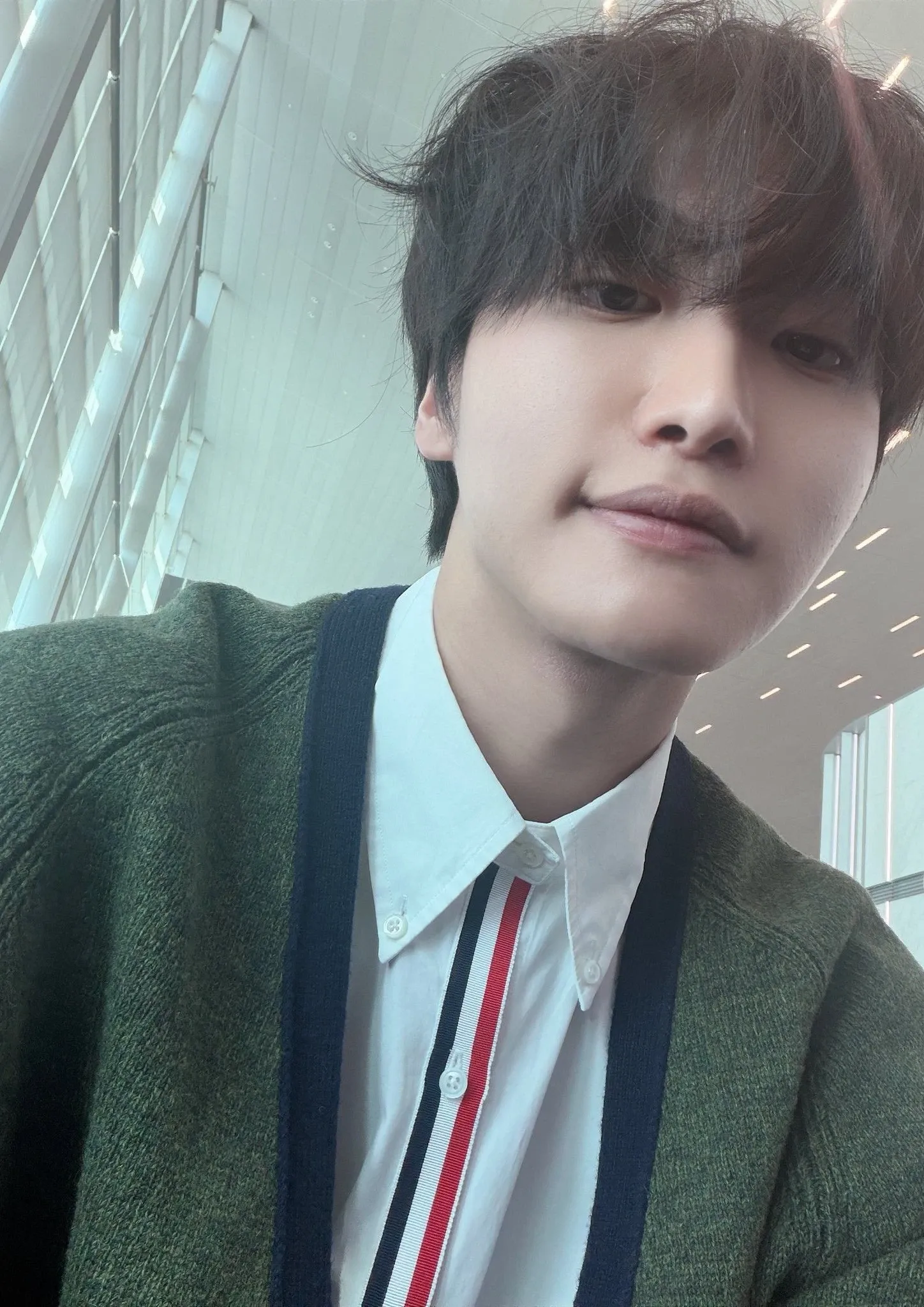 Recent activity shot of Seonghwa (ATEEZ)