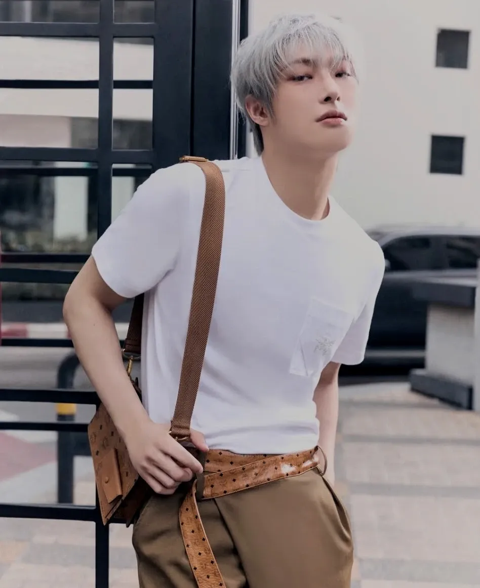 A moment captured by Mingi (ATEEZ)'s fan