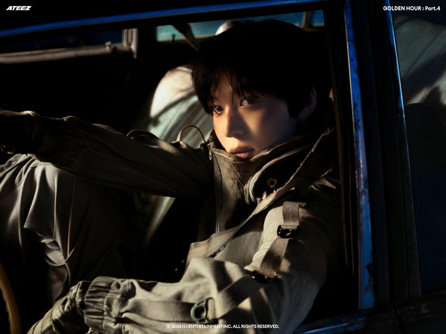 Recent activity shot of Yunho (ATEEZ)