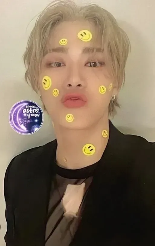 Recent activity shot of Moonbin (ASTRO)