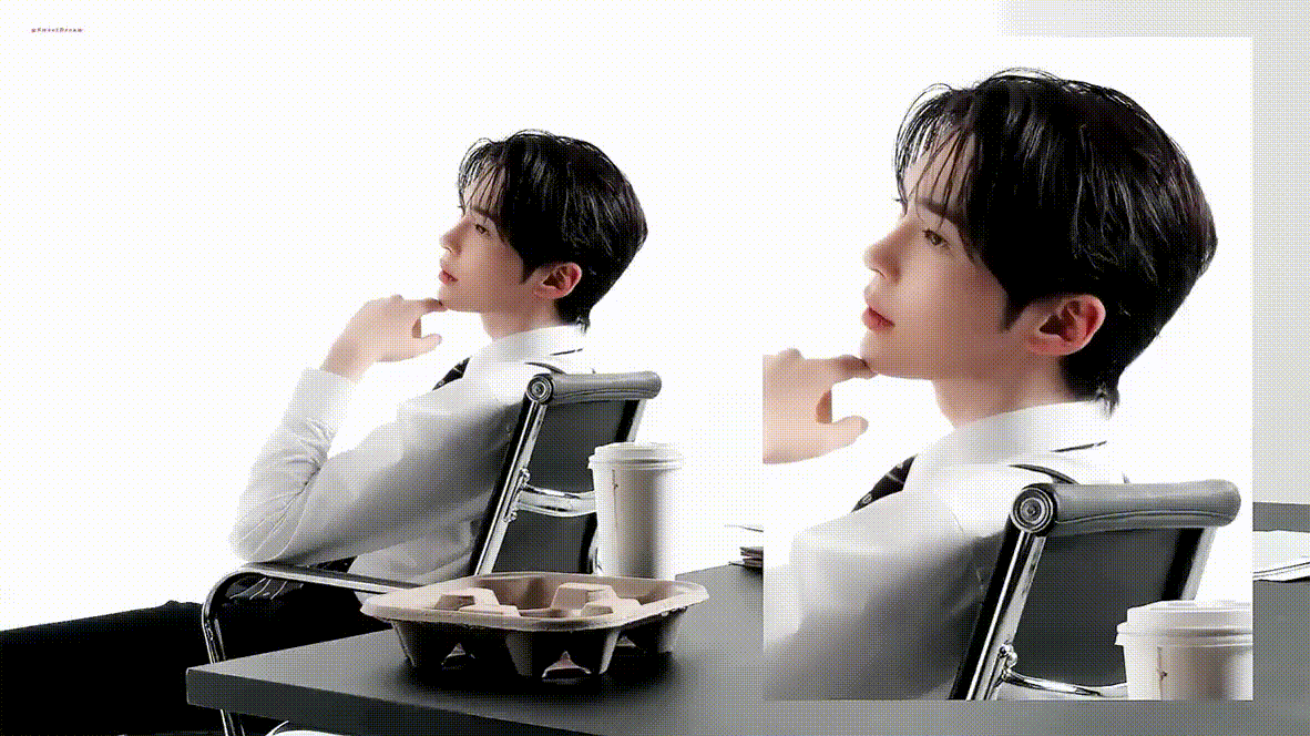 Recent activity shot of Sung Hanbin (ZEROBASEONE)