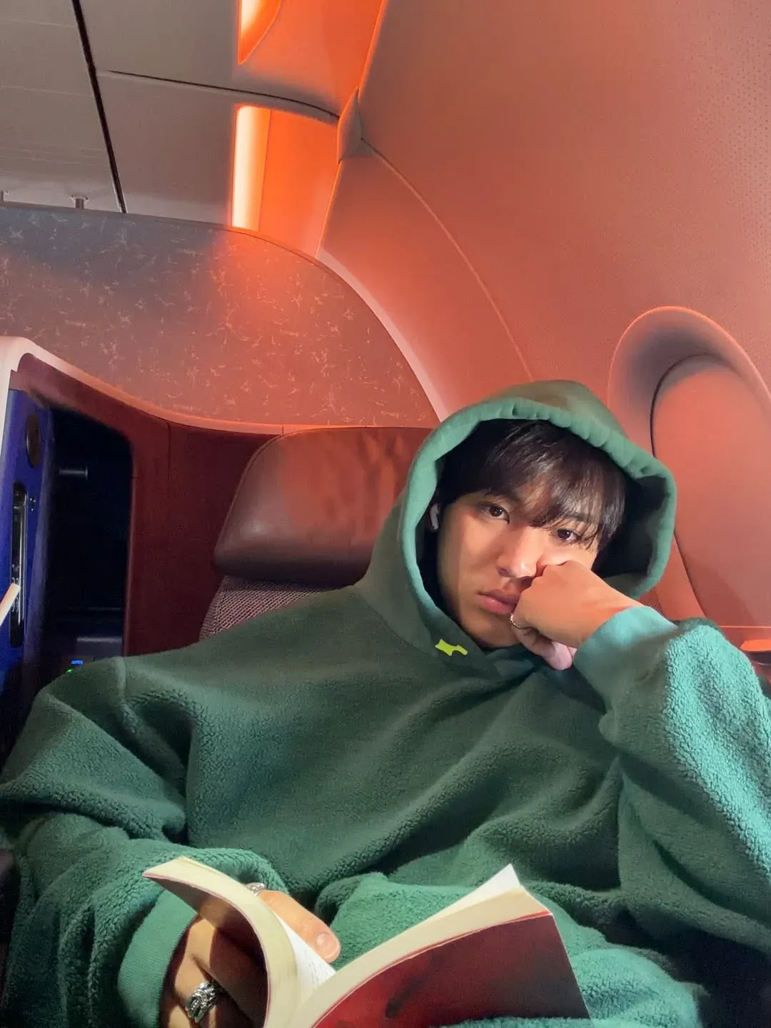 Recent activity shot of Mingyu (SEVENTEEN)