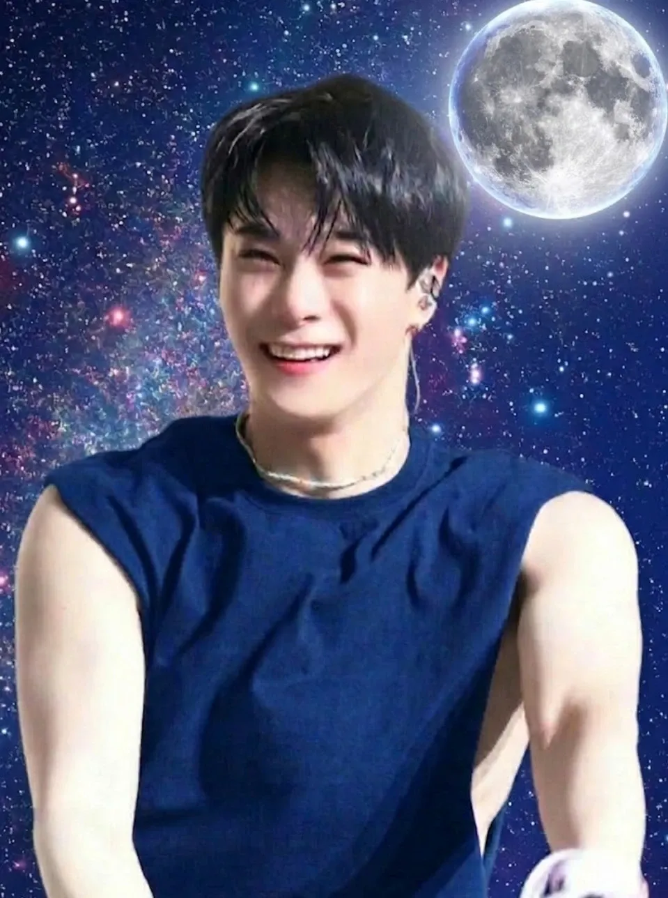 A moment captured by Moonbin (ASTRO)'s fan