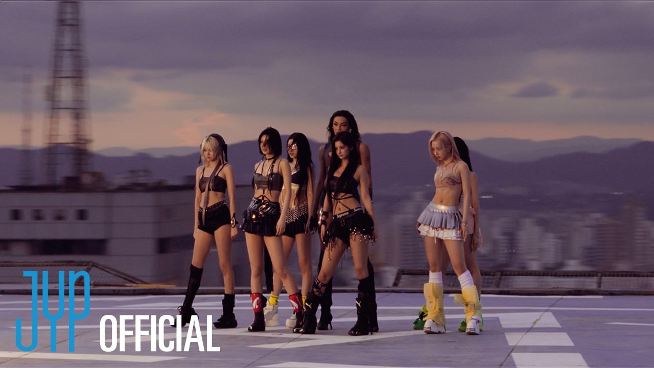 Recent activity shot of NMIXX