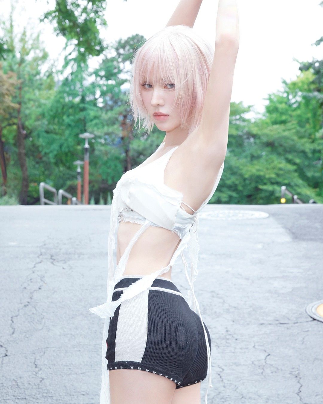 Behind-the-scenes cut of Wendy (Red Velvet)