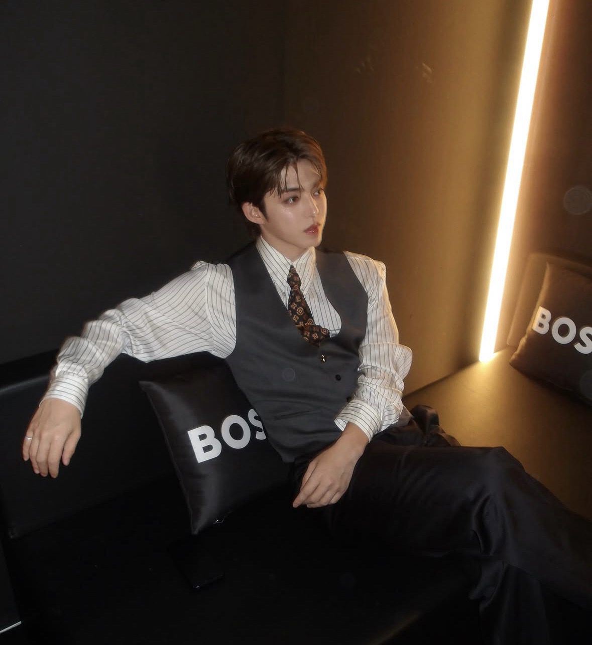 Recent activity shot of S.Coups (SEVENTEEN)