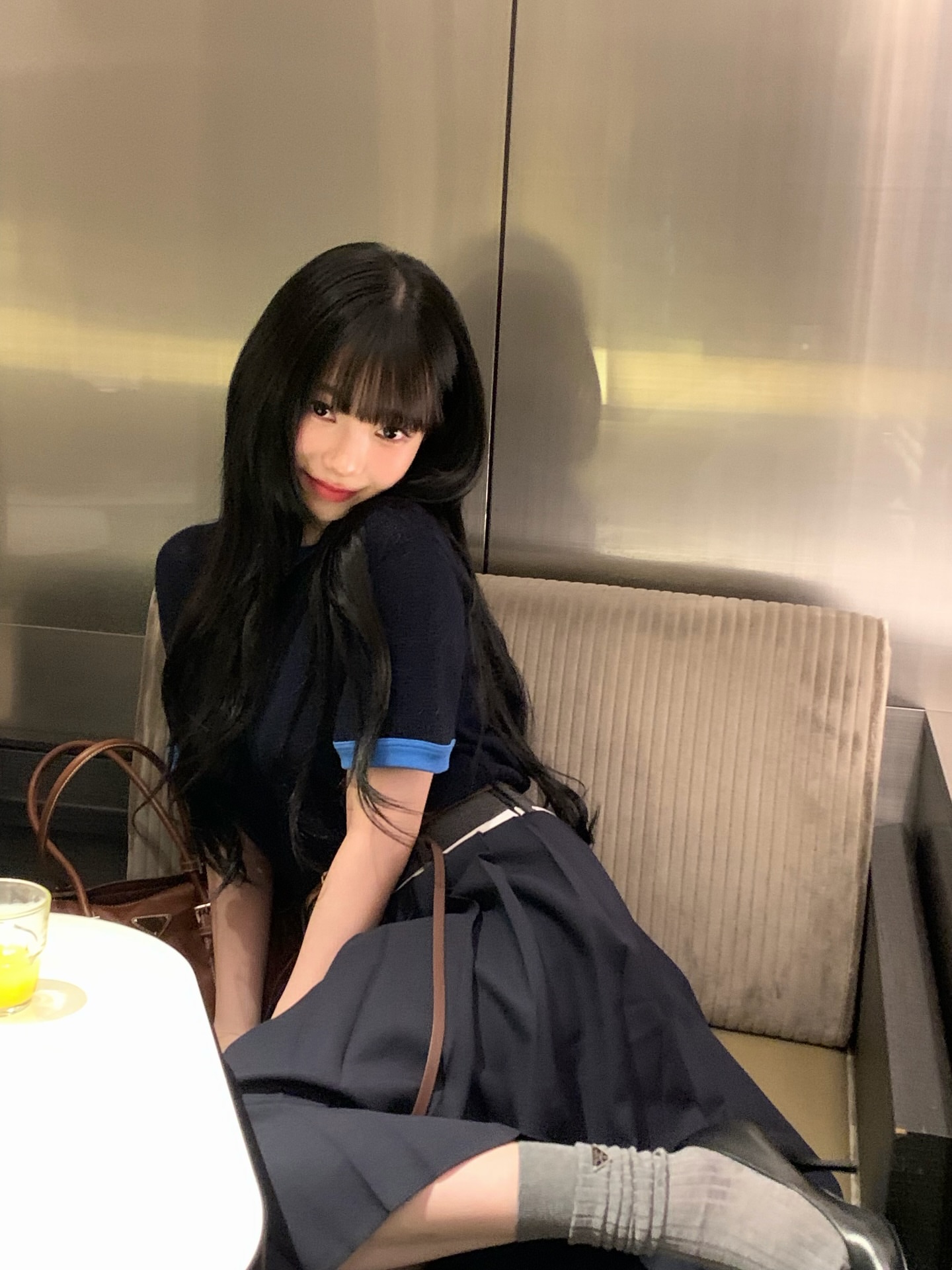 Recent activity shot of Karina (aespa)